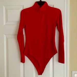 Shein High Neck Long Sleeves Bodysuit